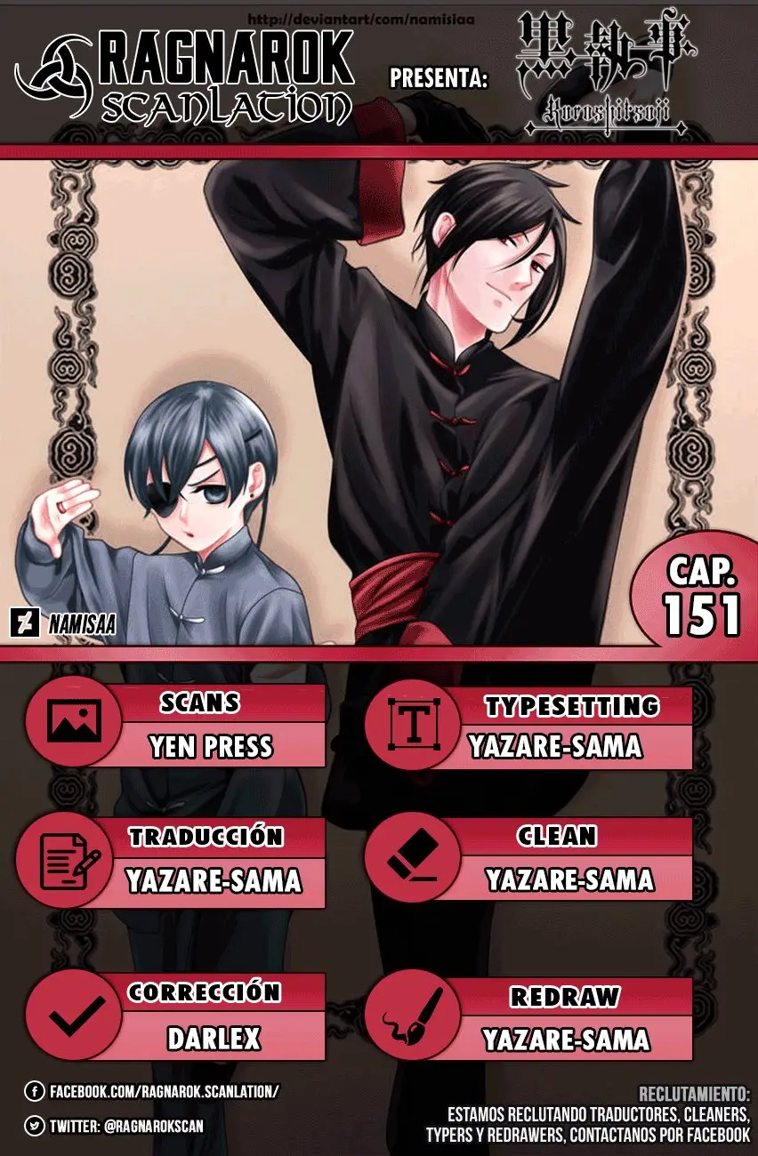 Black Butler (2006) - Capítulo 151 - Página 1 - LectorTMOo