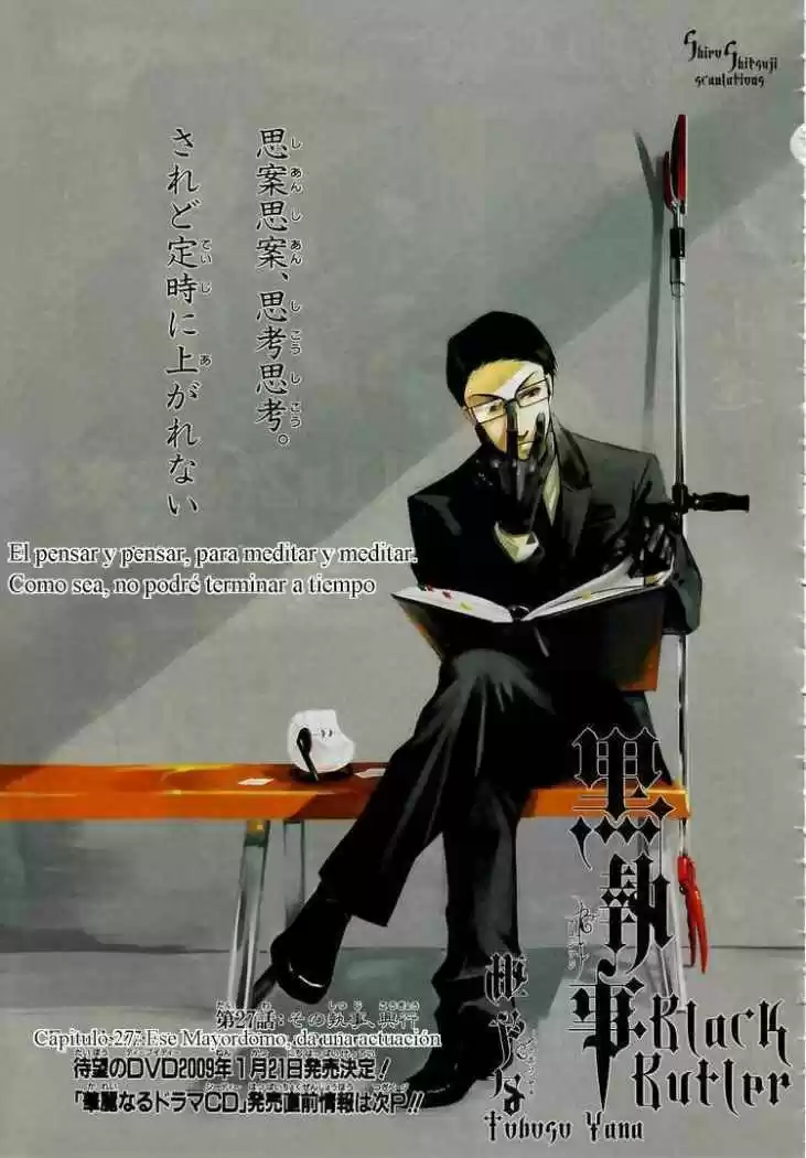 Black Butler (2006) - Capítulo 27 - Página 1 - LectorTMOo