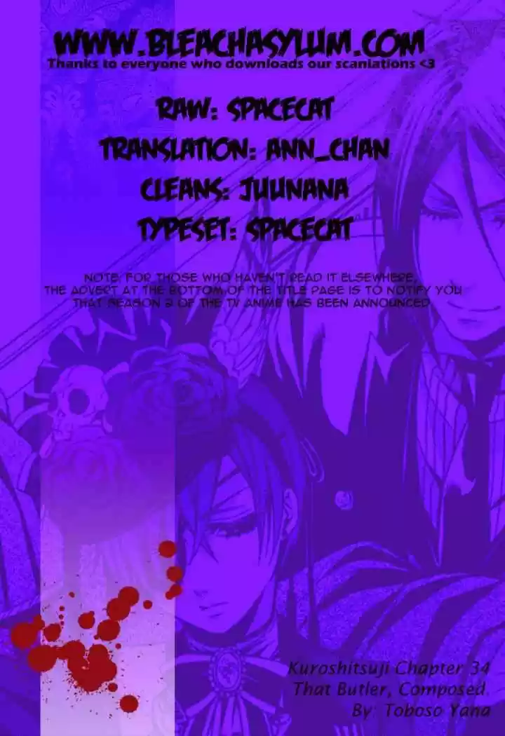 Black Butler (2006) - Capítulo 34 - Página 1 - LectorTMOo