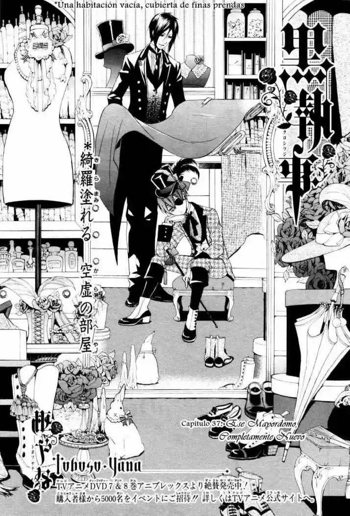 Black Butler (2006) - Capítulo 37 - Página 2 - LectorTMOo