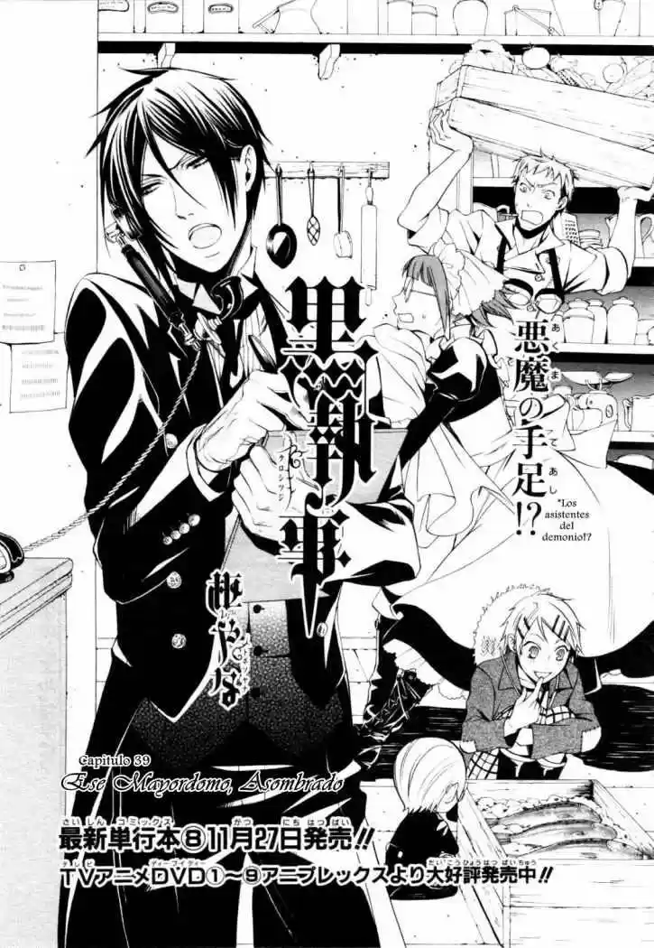 Black Butler (2006) - Capítulo 39 - Página 3 - LectorTMOo