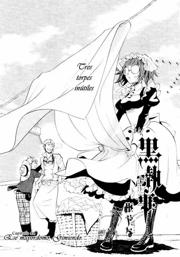 Black Butler (2006) - Capítulo 44 - Página 3 - LectorTMOo
