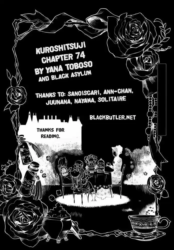 Black Butler (2006) - Capítulo 74 - Página 1 - LectorTMOo