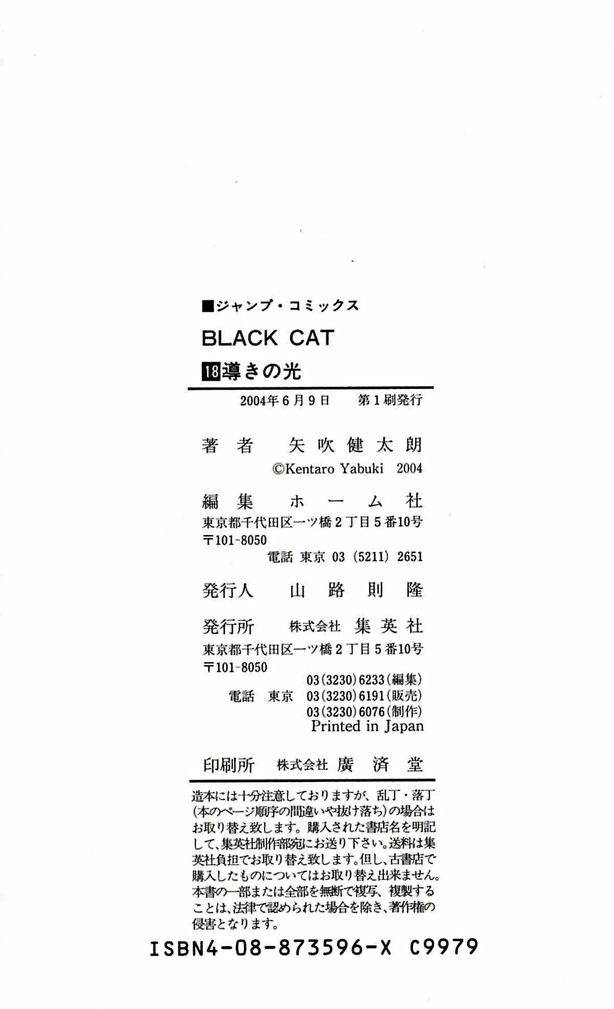 Black Cat (2000) - Capítulo 167 - Página 22 - LectorTMOo