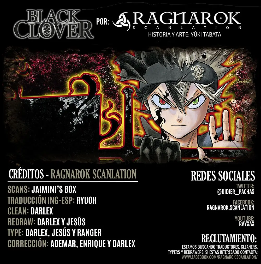 Black Clover - Capítulos extra y especiales. (2015) - Capítulo - Página 1 - LectorTMOo