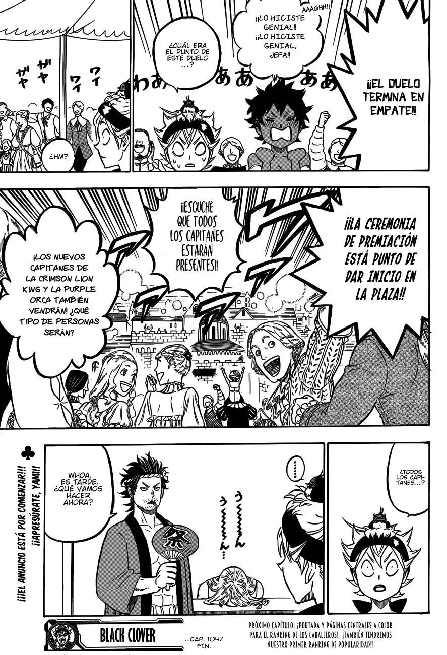Black Clover (2015) - Capítulo 104 - Página 18 - LectorTMOo
