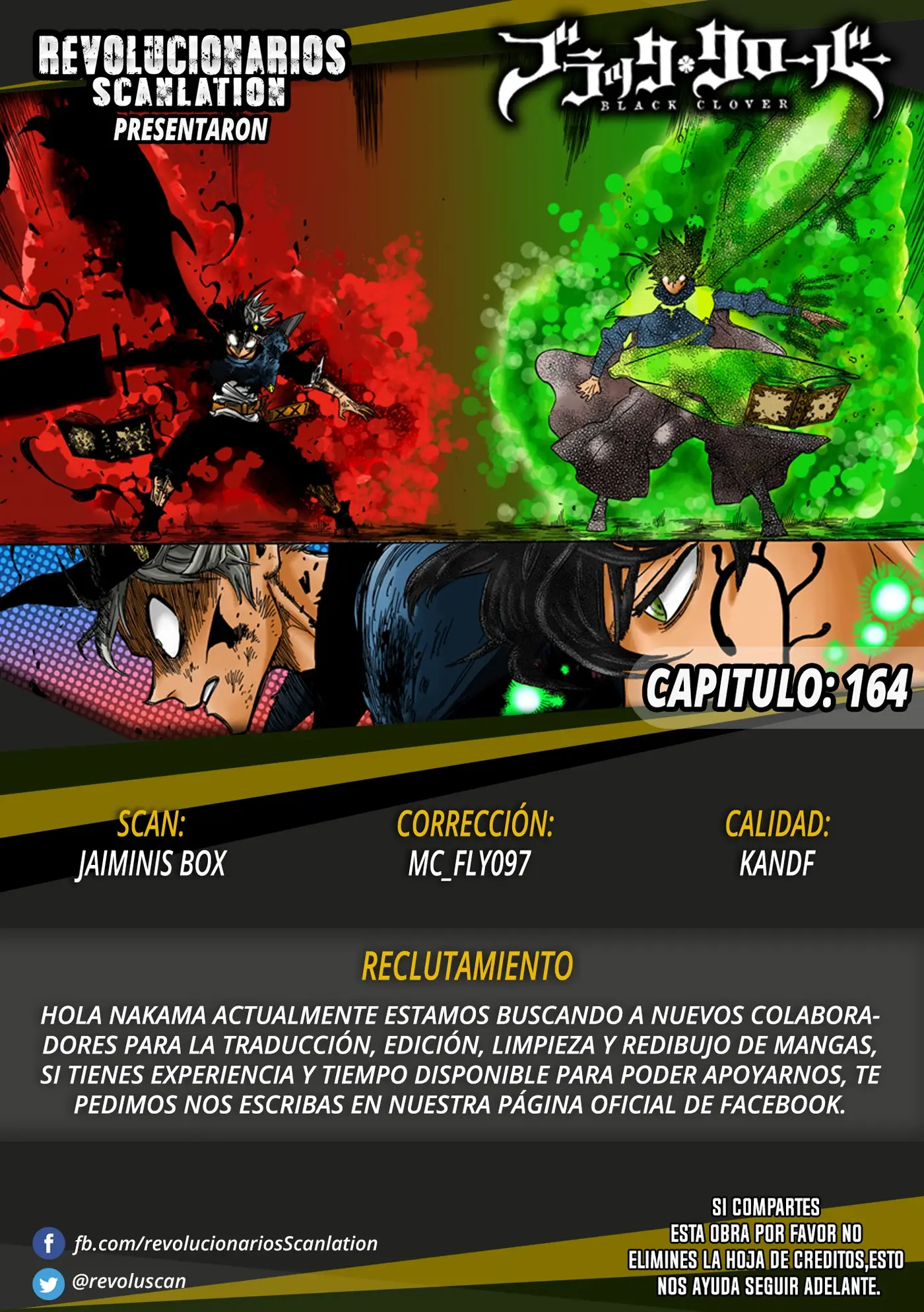 Black Clover (2015) - Capítulo 164 - Página 15 - LectorTMOo