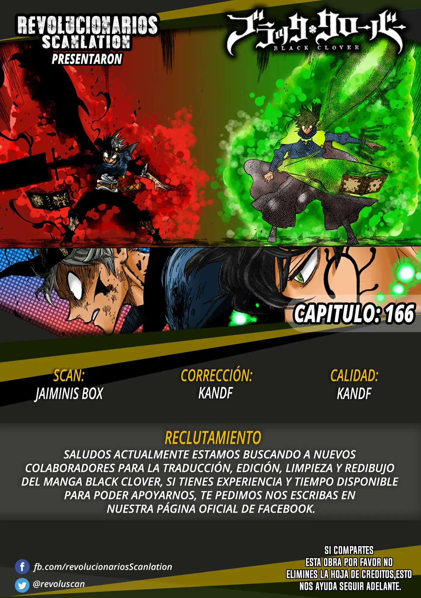 Black Clover (2015) - Capítulo 166 - Página 17 - LectorTMOo