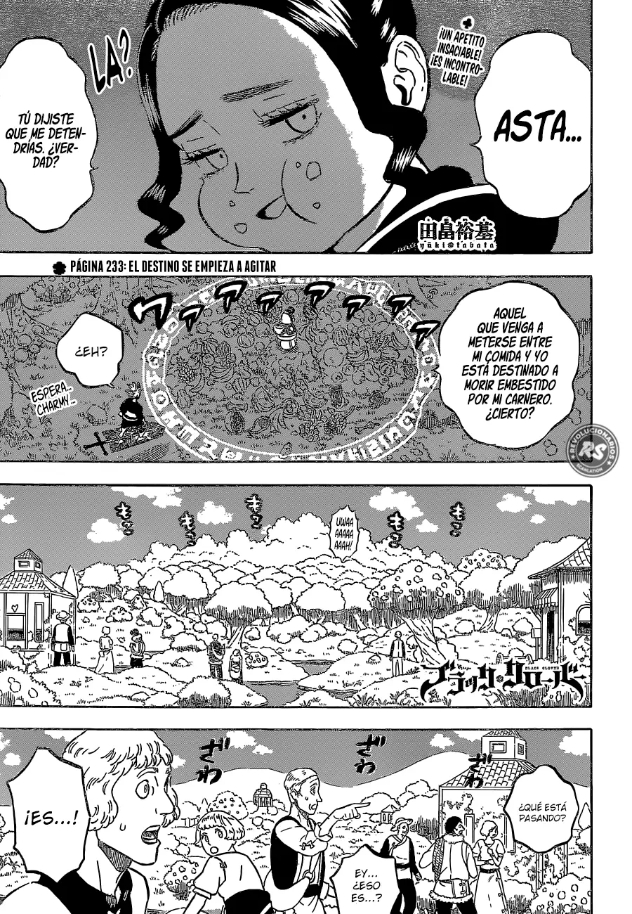 Black Clover (2015) - Capítulo 233 - Página 1 - LectorTMOo