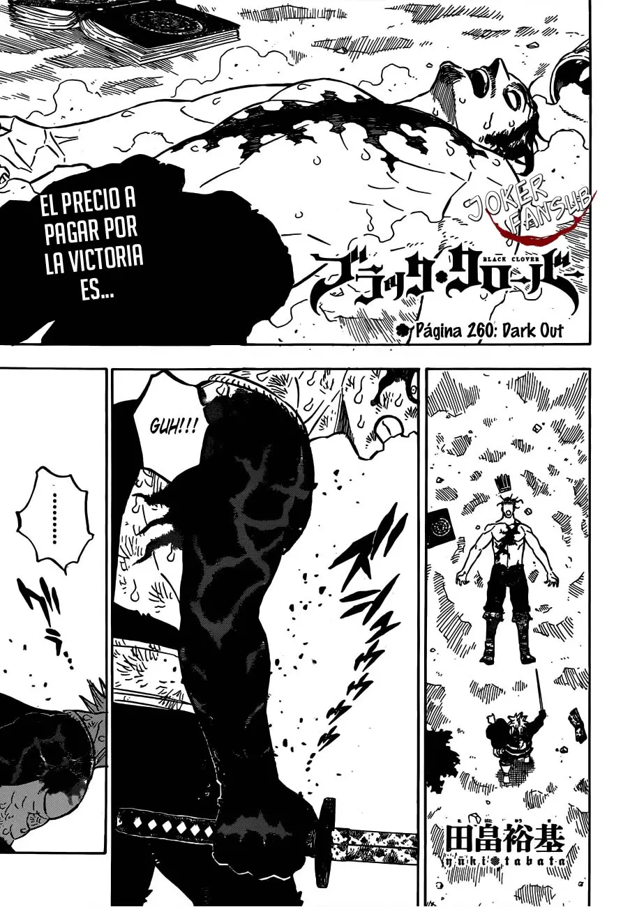 Black Clover (2015) - Capítulo 260 - Página 2 - LectorTMOo