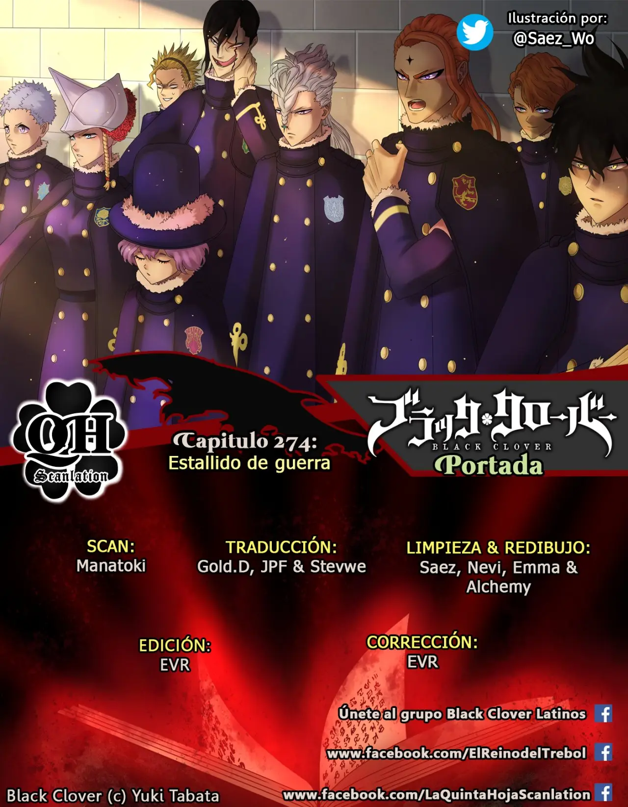 Black Clover (2015) - Capítulo 274 - Página 1 - LectorTMOo