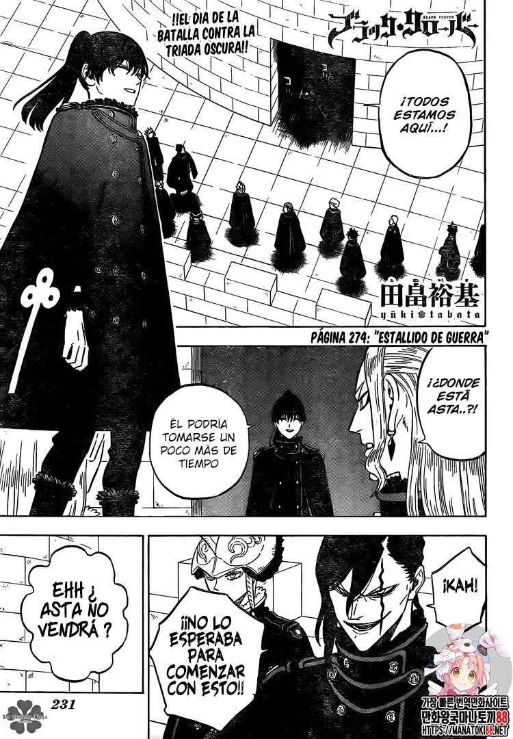 Black Clover (2015) - Capítulo 274 - Página 2 - LectorTMOo