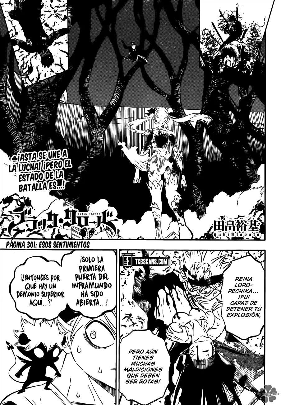 Black Clover (2015) - Capítulo 301 - Página 1 - LectorTMOo