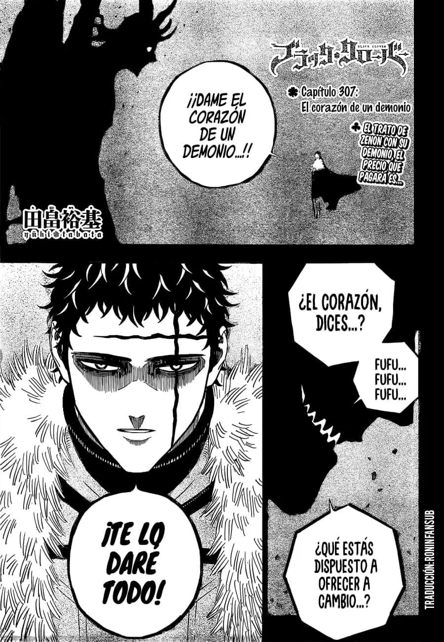 Black Clover (2015) - Capítulo 307 - Página 1 - LectorTMOo