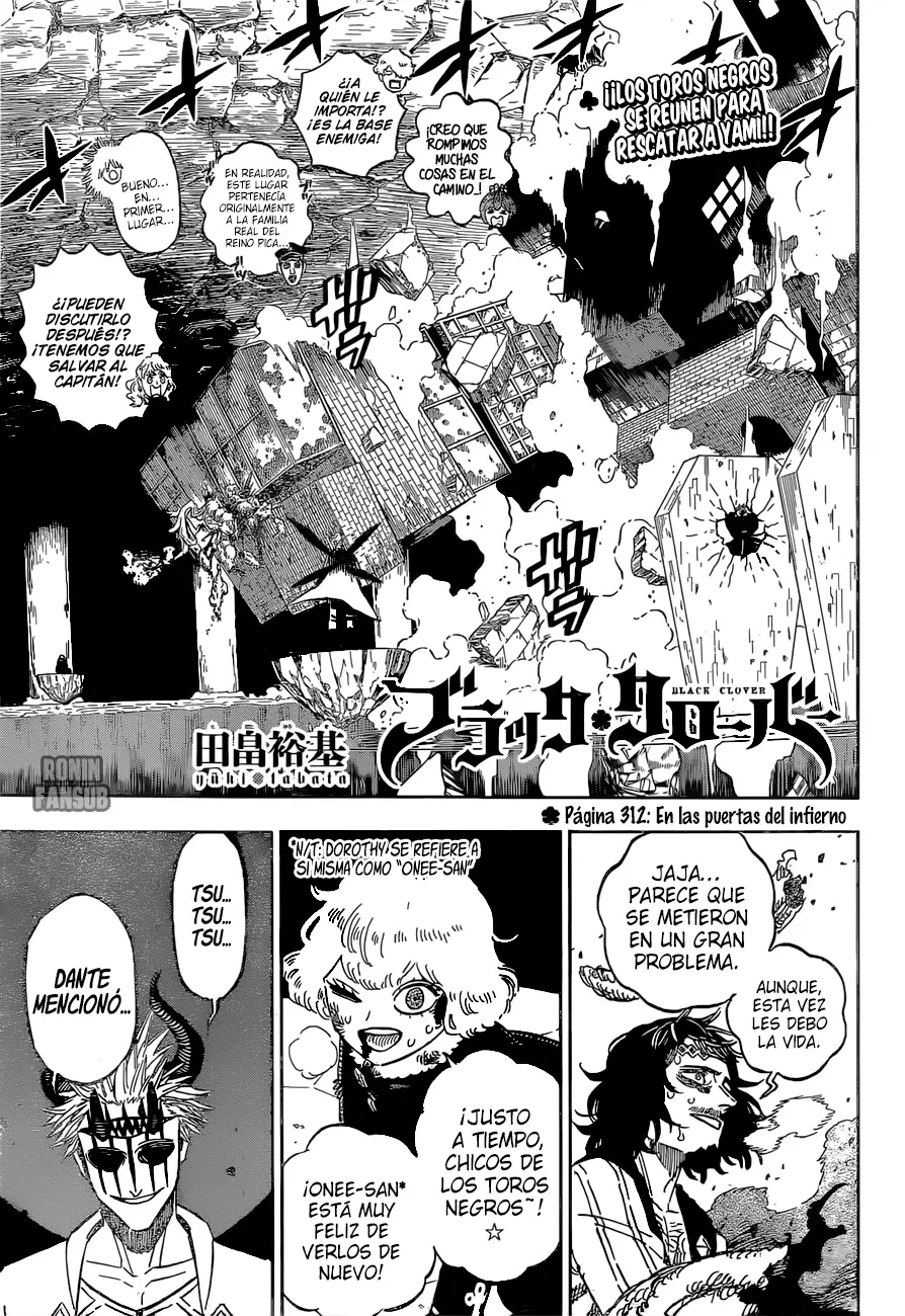 Black Clover (2015) - Capítulo 312 - Página 2 - LectorTMOo