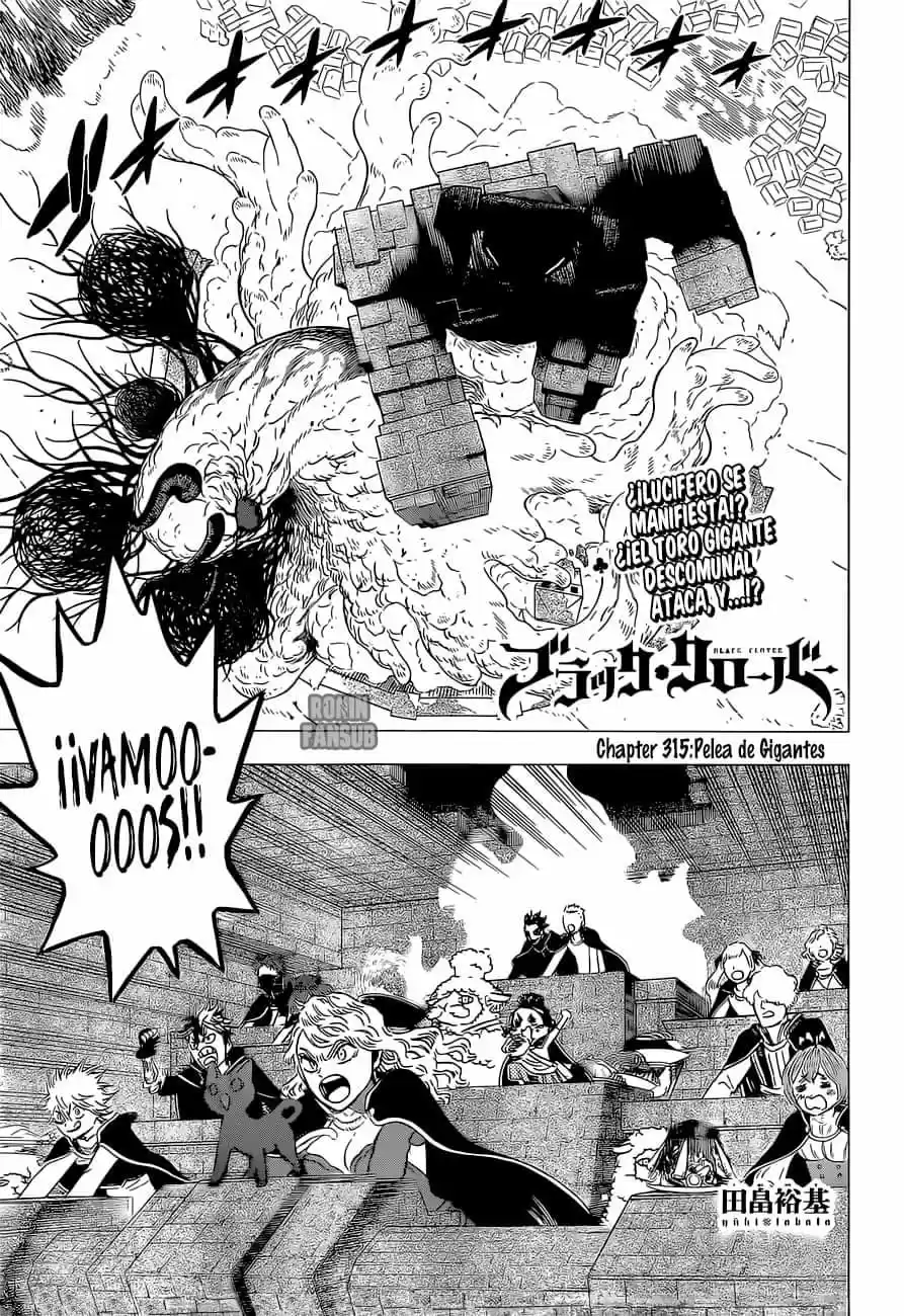 Black Clover (2015) - Capítulo 315 - Página 1 - LectorTMOo