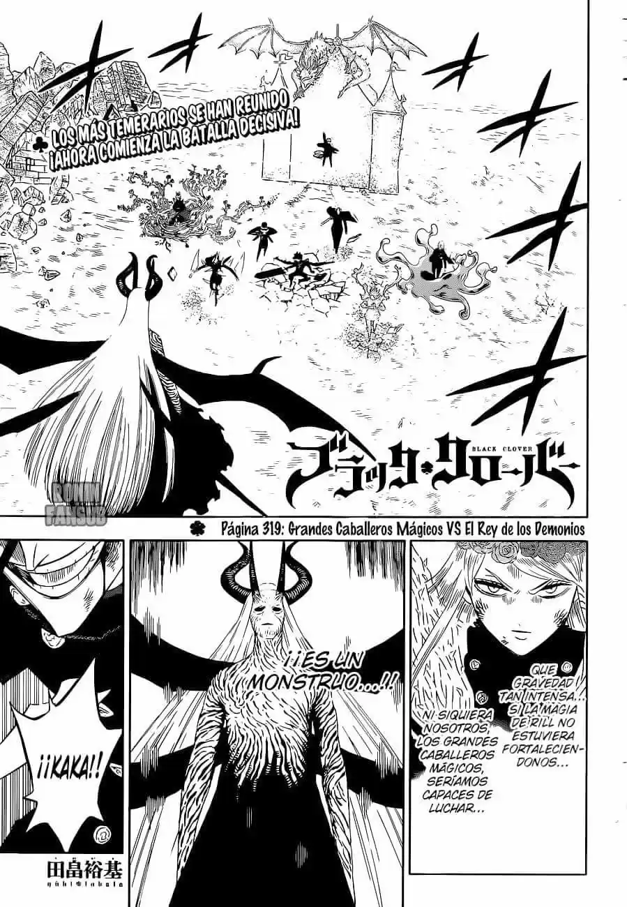 Black Clover (2015) - Capítulo 319 - Página 1 - LectorTMOo