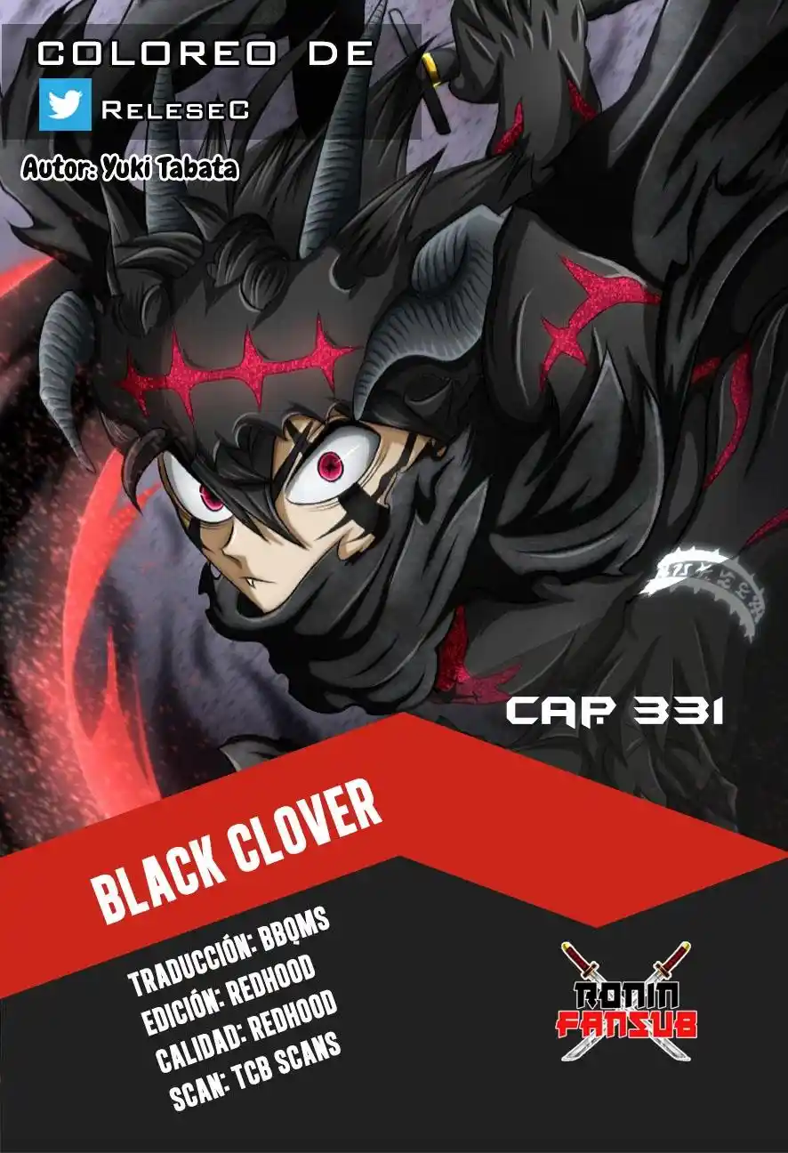 Black Clover (2015) - Capítulo 331 - Página 1 - LectorTMOo
