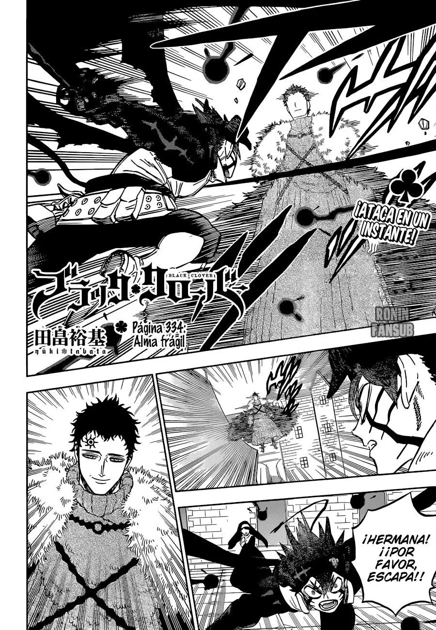 Black Clover (2015) - Capítulo 334 - Página 2 - LectorTMOo