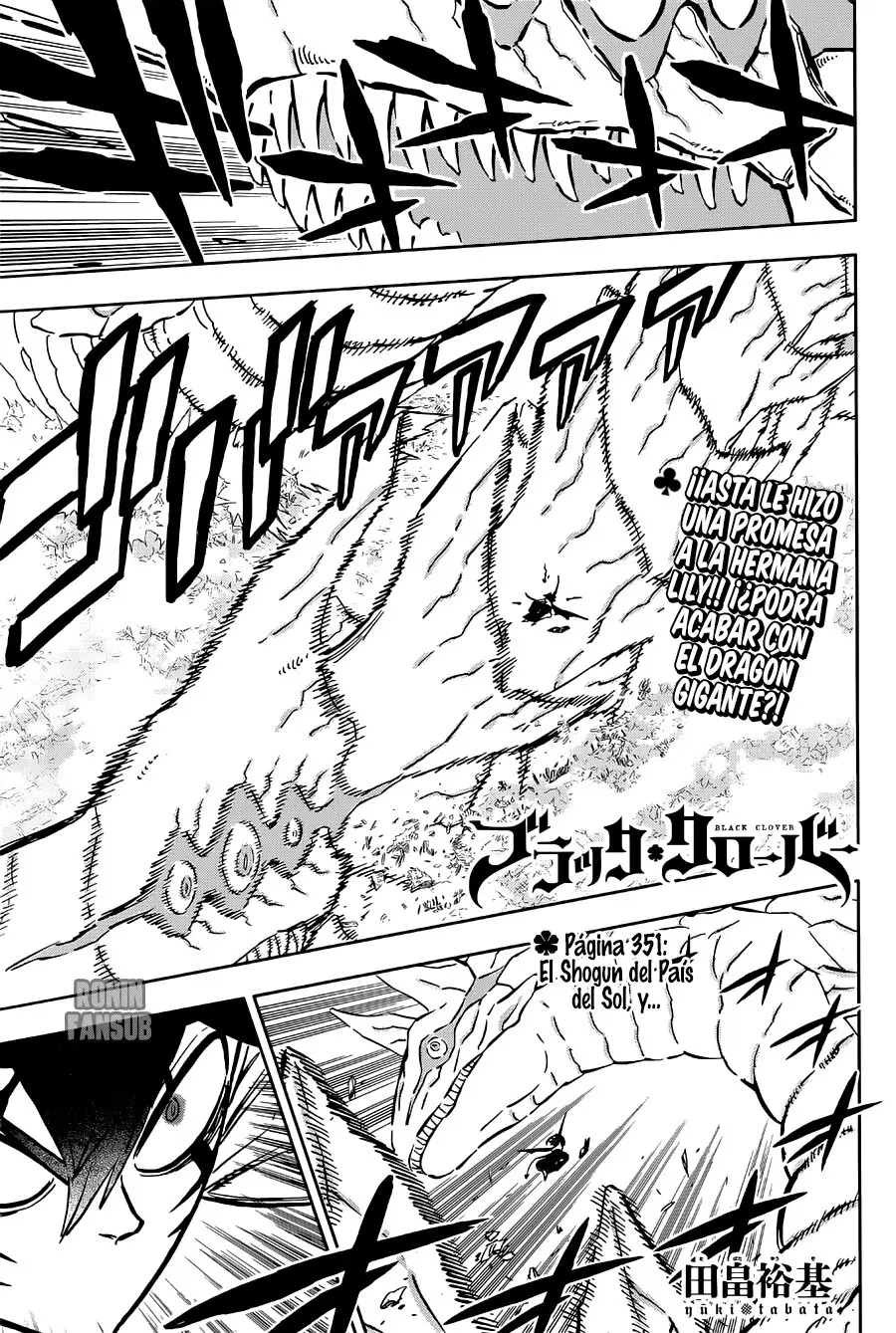 Black Clover (2015) - Capítulo 351 - Página 2 - LectorTMOo