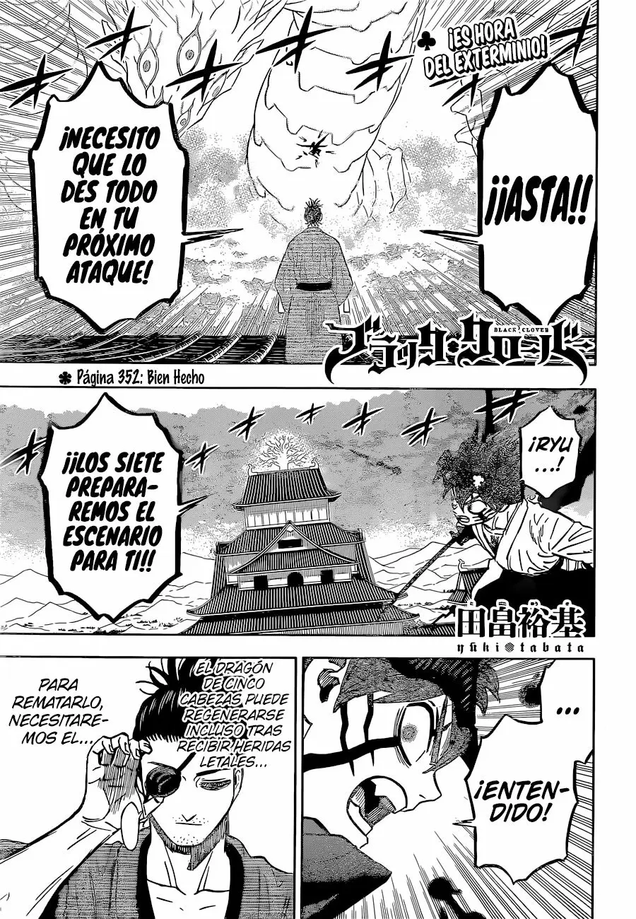 Black Clover (2015) - Capítulo 352 - Página 2 - LectorTMOo