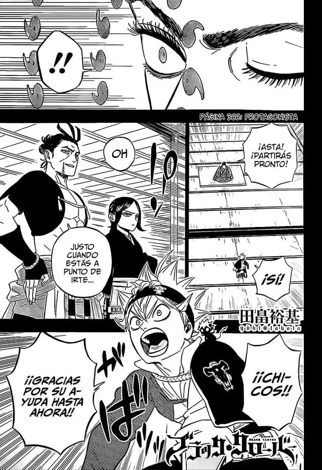 Black Clover (2015) - Capítulo 366 - Página 1 - LectorTMOo