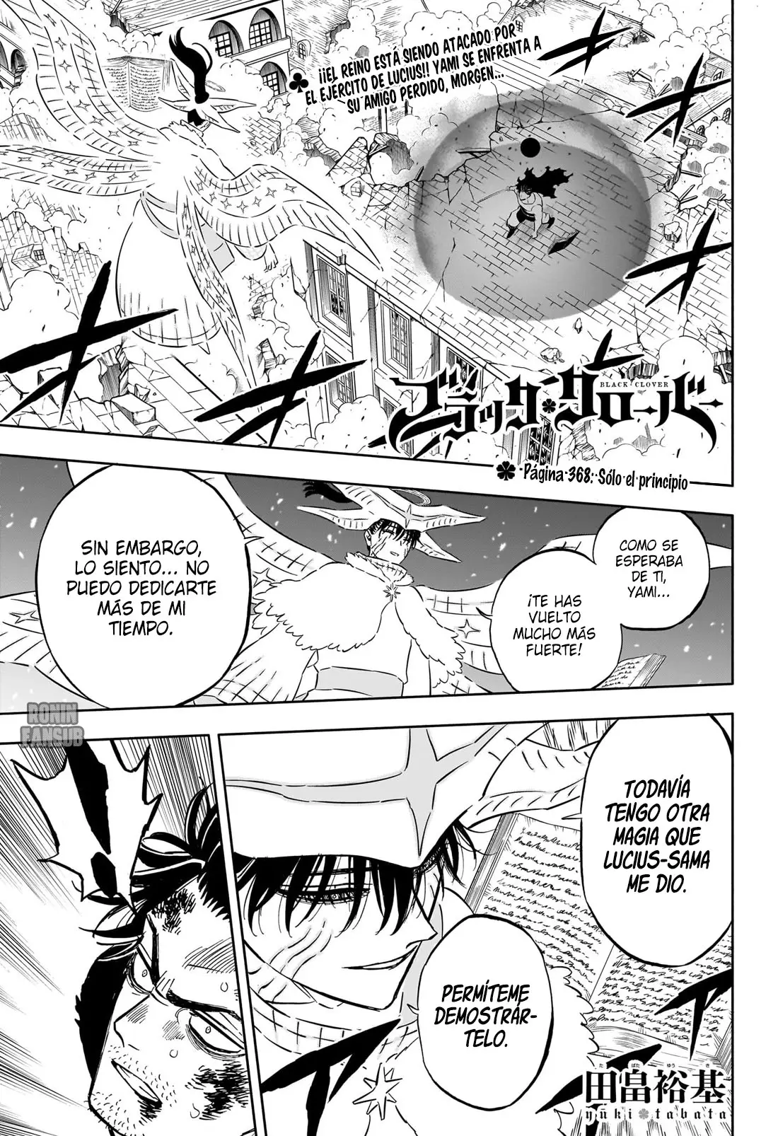 Black Clover (2015) - Capítulo 368 - Página 2 - LectorTMOo