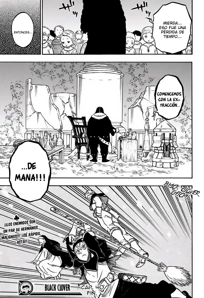 Black Clover (2015) - Capítulo 40 - Página 19 - LectorTMOo