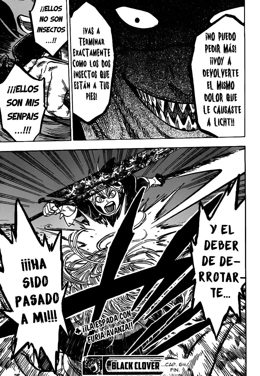 Black Clover (2015) - Capítulo 64 - Página 19 - LectorTMOo