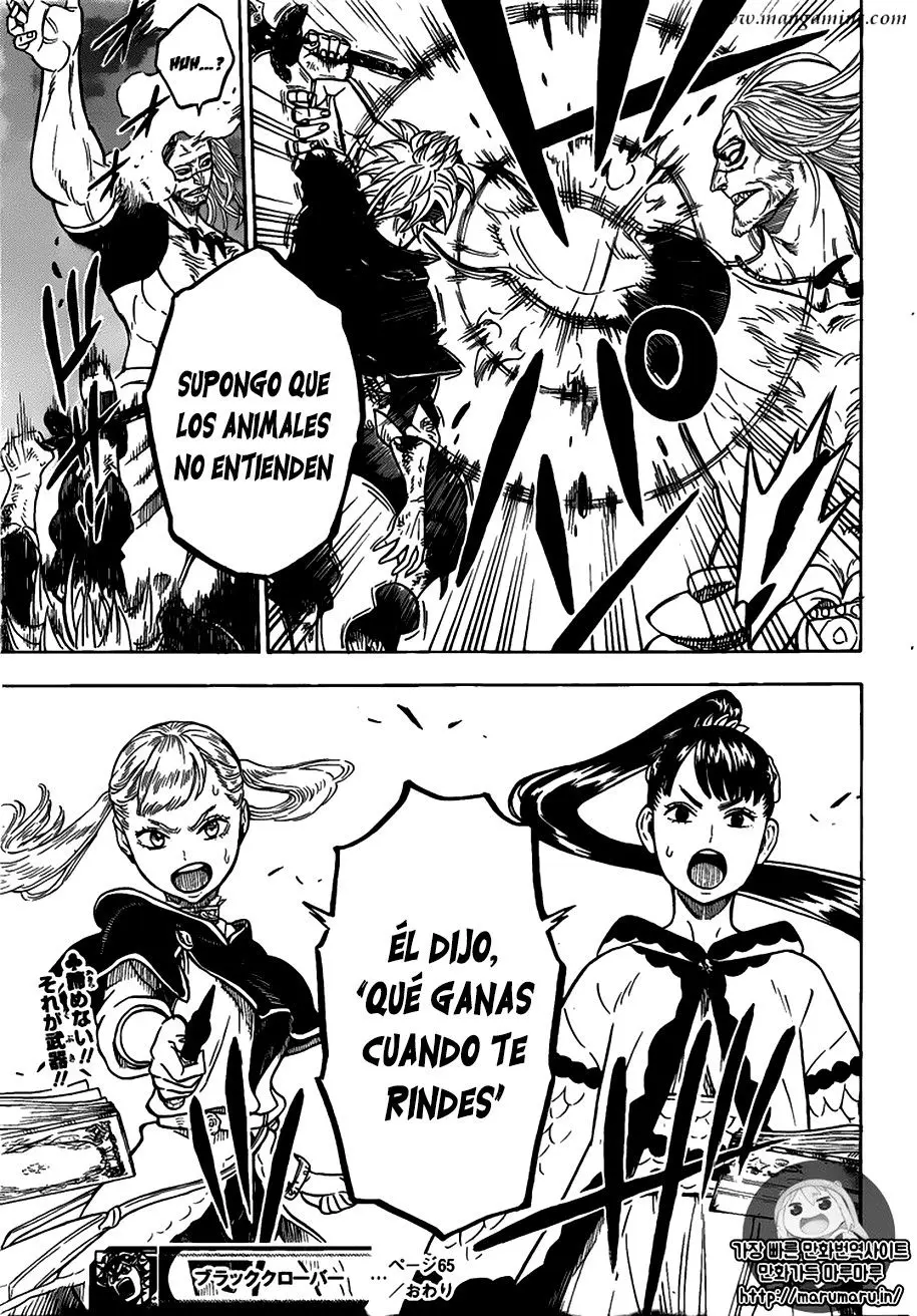 Black Clover (2015) - Capítulo 65 - Página 19 - LectorTMOo