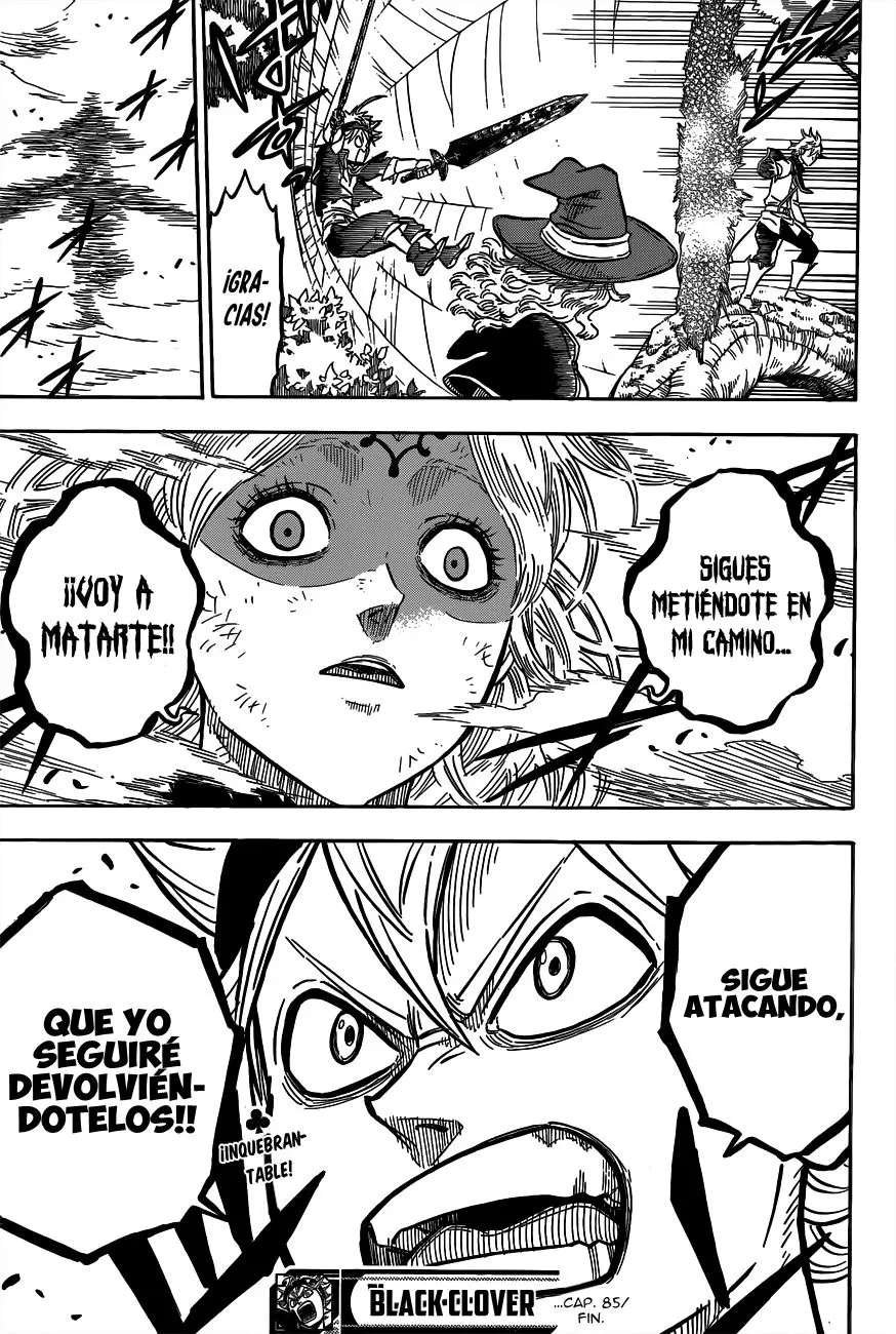 Black Clover (2015) - Capítulo 85 - Página 18 - LectorTMOo
