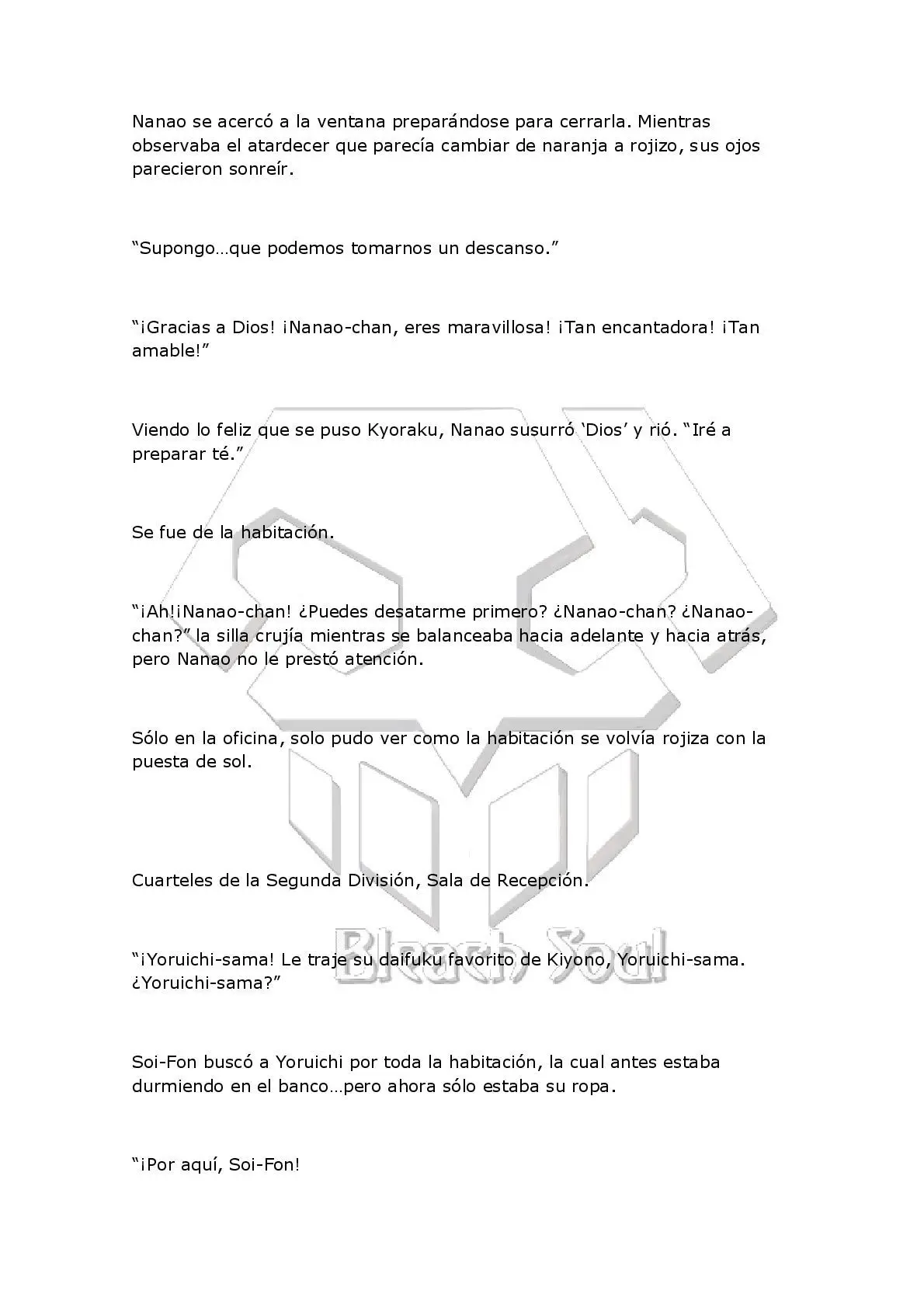 Bleach - The Honey Dish Rhapsody (2016) - Capítulo - Página 110 - LectorTMOo