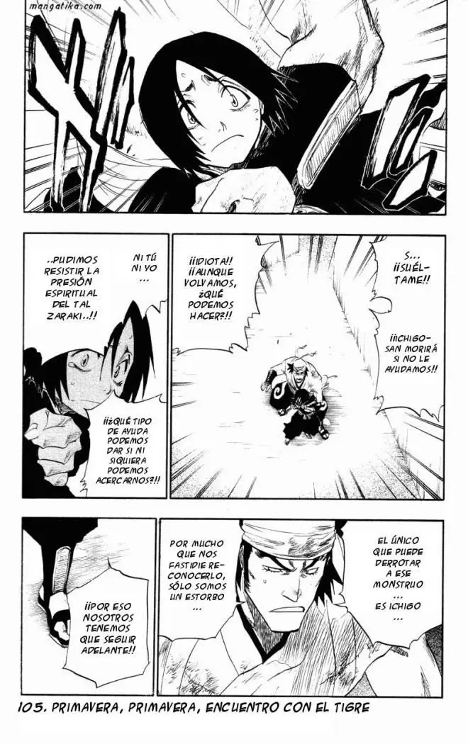 Bleach (2001) - Capítulo 105 - Página 1 - LectorTMOo