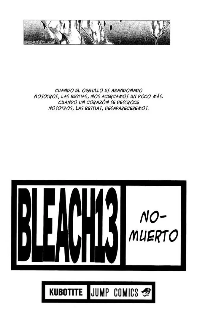 Bleach (2001) - Capítulo 108 - Página 1 - LectorTMOo