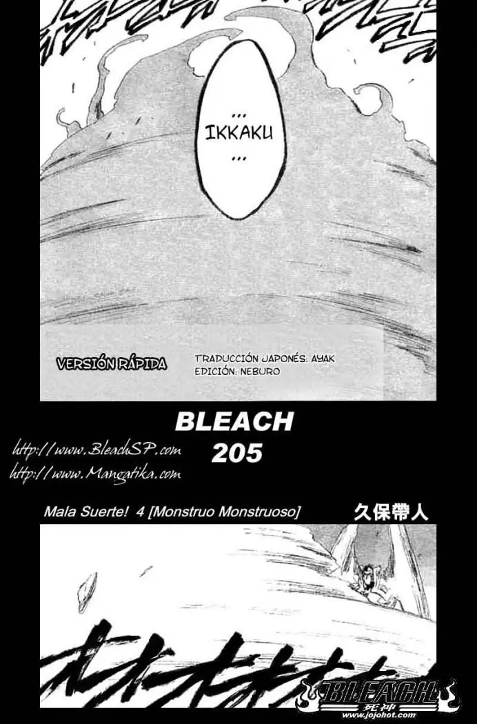 Bleach (2001) - Capítulo 205 - Página 2 - LectorTMOo