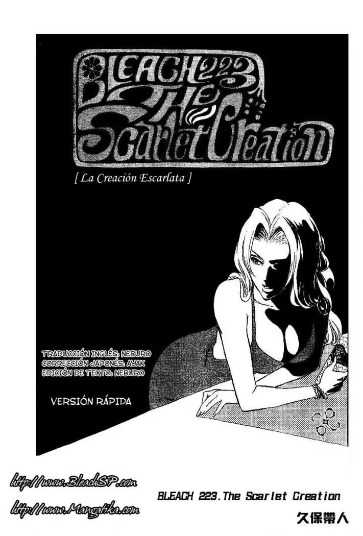Bleach (2001) - Capítulo 223 - Página 3 - LectorTMOo