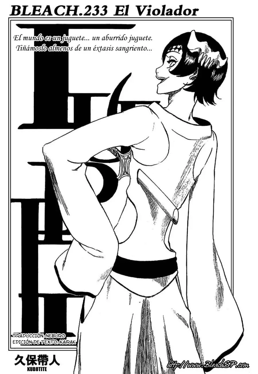 Bleach (2001) - Capítulo 233 - Página 4 - LectorTMOo
