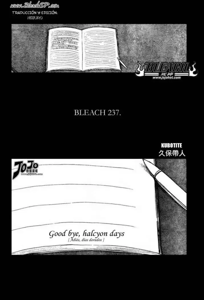 Bleach (2001) - Capítulo 237 - Página 4 - LectorTMOo