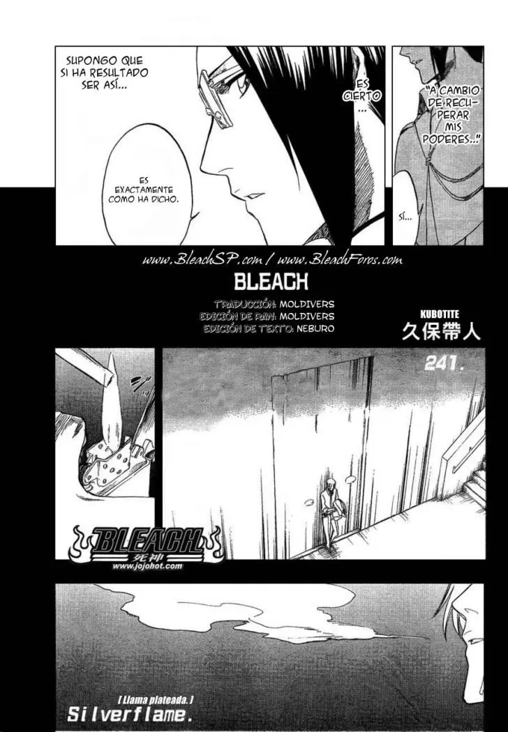 Bleach (2001) - Capítulo 241 - Página 4 - LectorTMOo