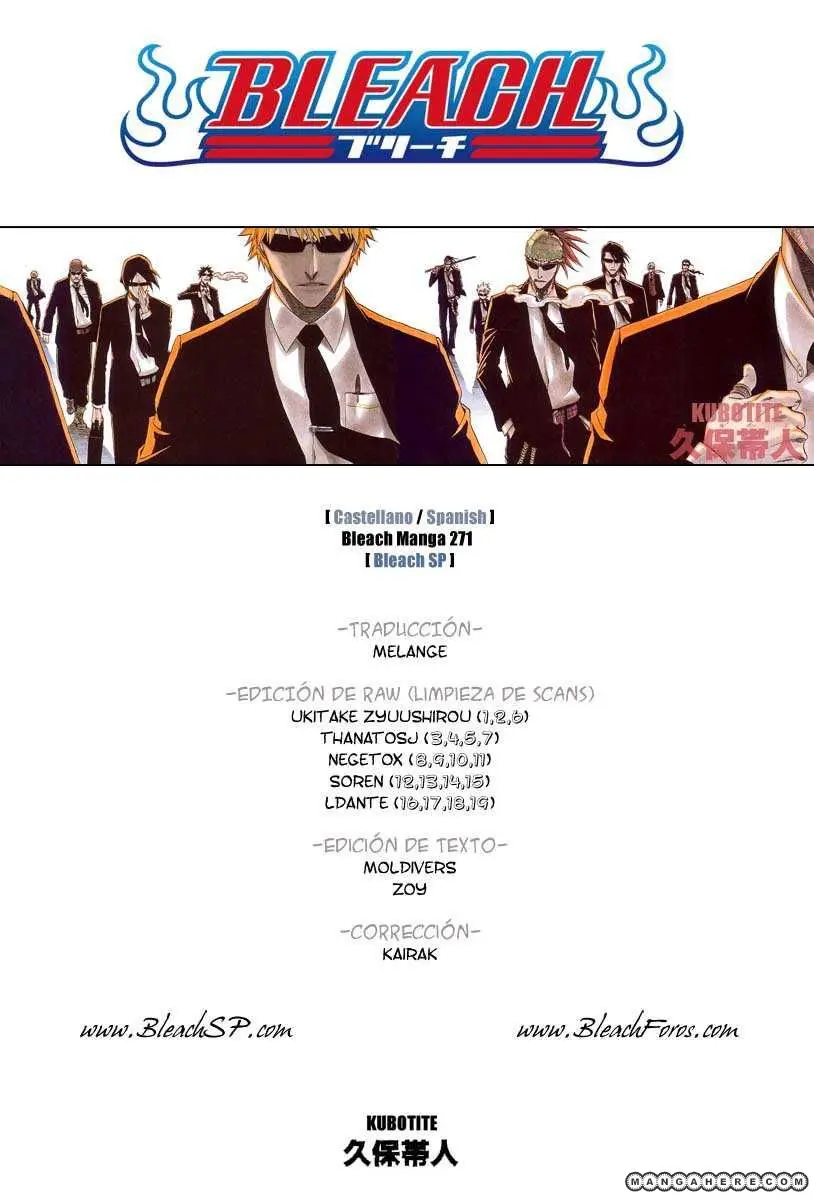 Bleach (2001) - Capítulo 271 - Página 25 - LectorTMOo