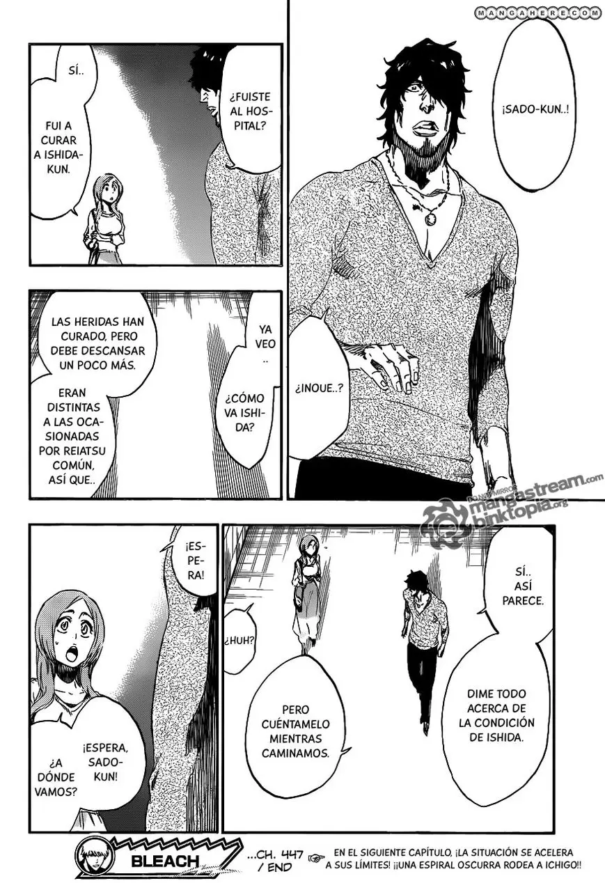 Bleach (2001) - Capítulo 447 - Página 18 - LectorTMOo