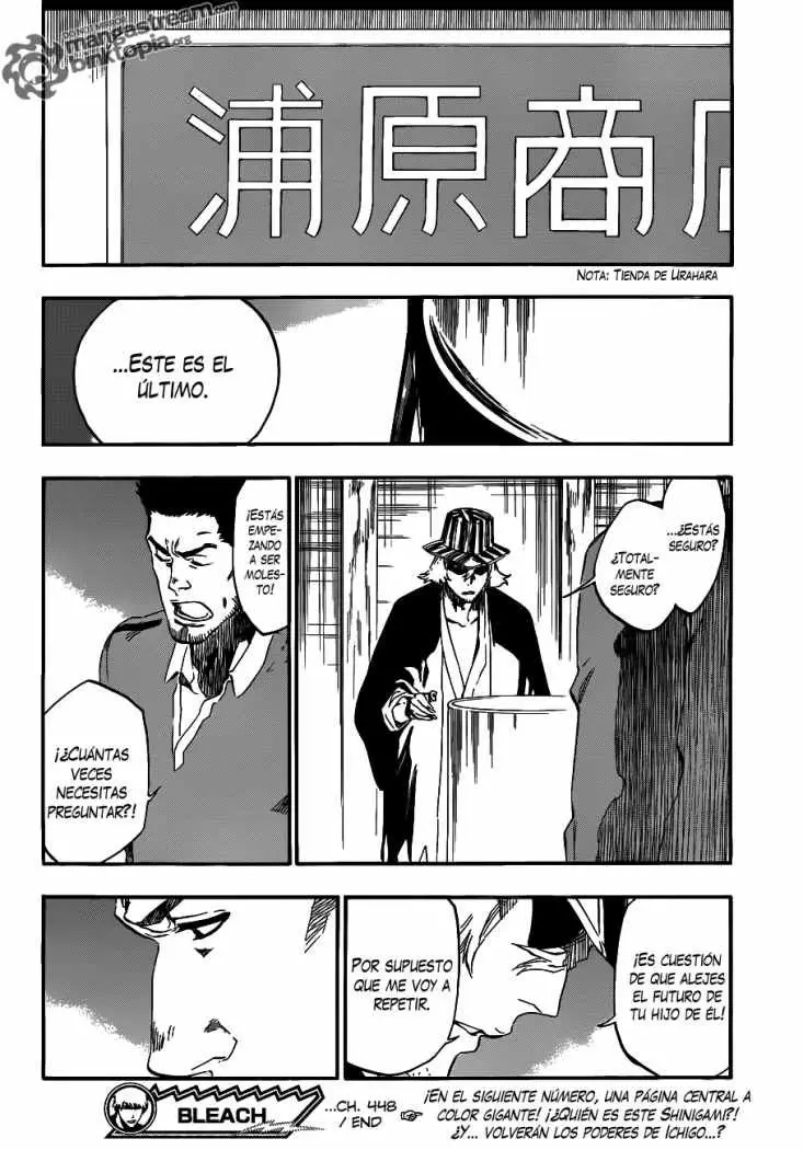Bleach (2001) - Capítulo 448 - Página 19 - LectorTMOo