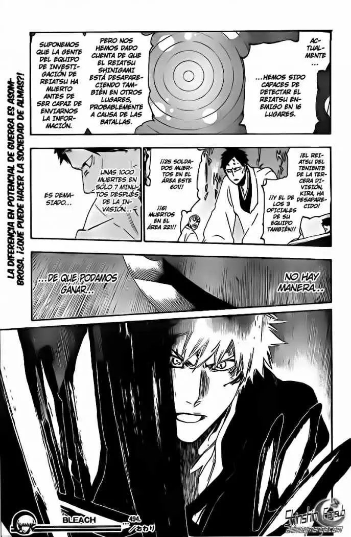 Bleach (2001) - Capítulo 494 - Página 20 - LectorTMOo