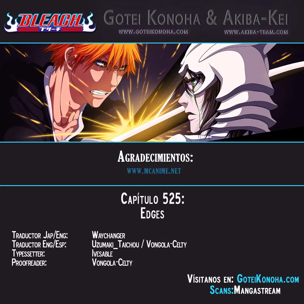 Bleach (2001) - Capítulo 525 - Página 1 - LectorTMOo