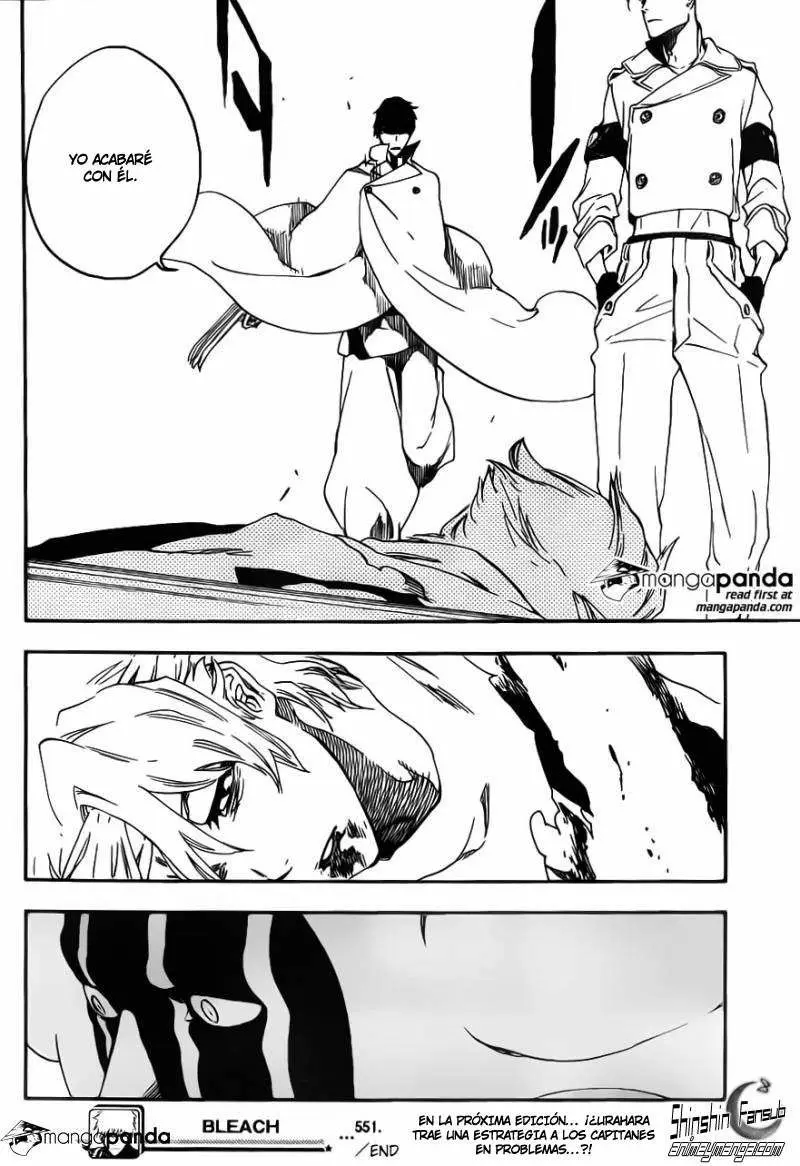 Bleach (2001) - Capítulo 551 - Página 17 - LectorTMOo