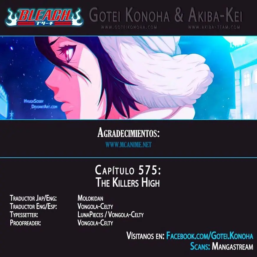 Bleach (2001) - Capítulo 575 - Página 1 - LectorTMOo