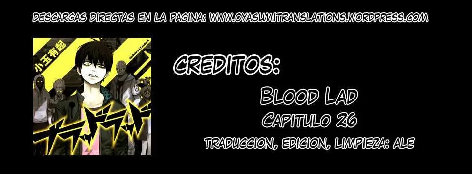 Blood Lad (2009) - Capítulo 26 - Página 1 - LectorTMOo