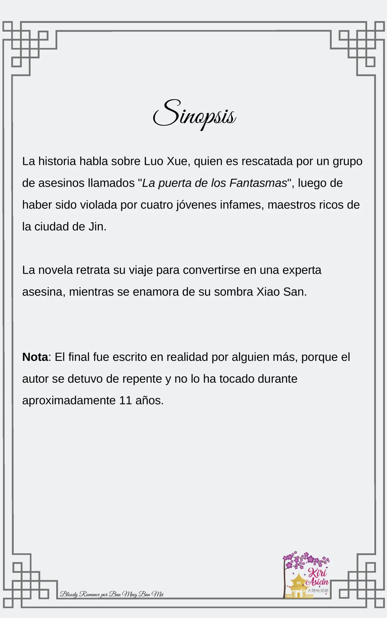 BLOODY ROMANCE - Capítulo 1 - Página 3 - LectorTMOo