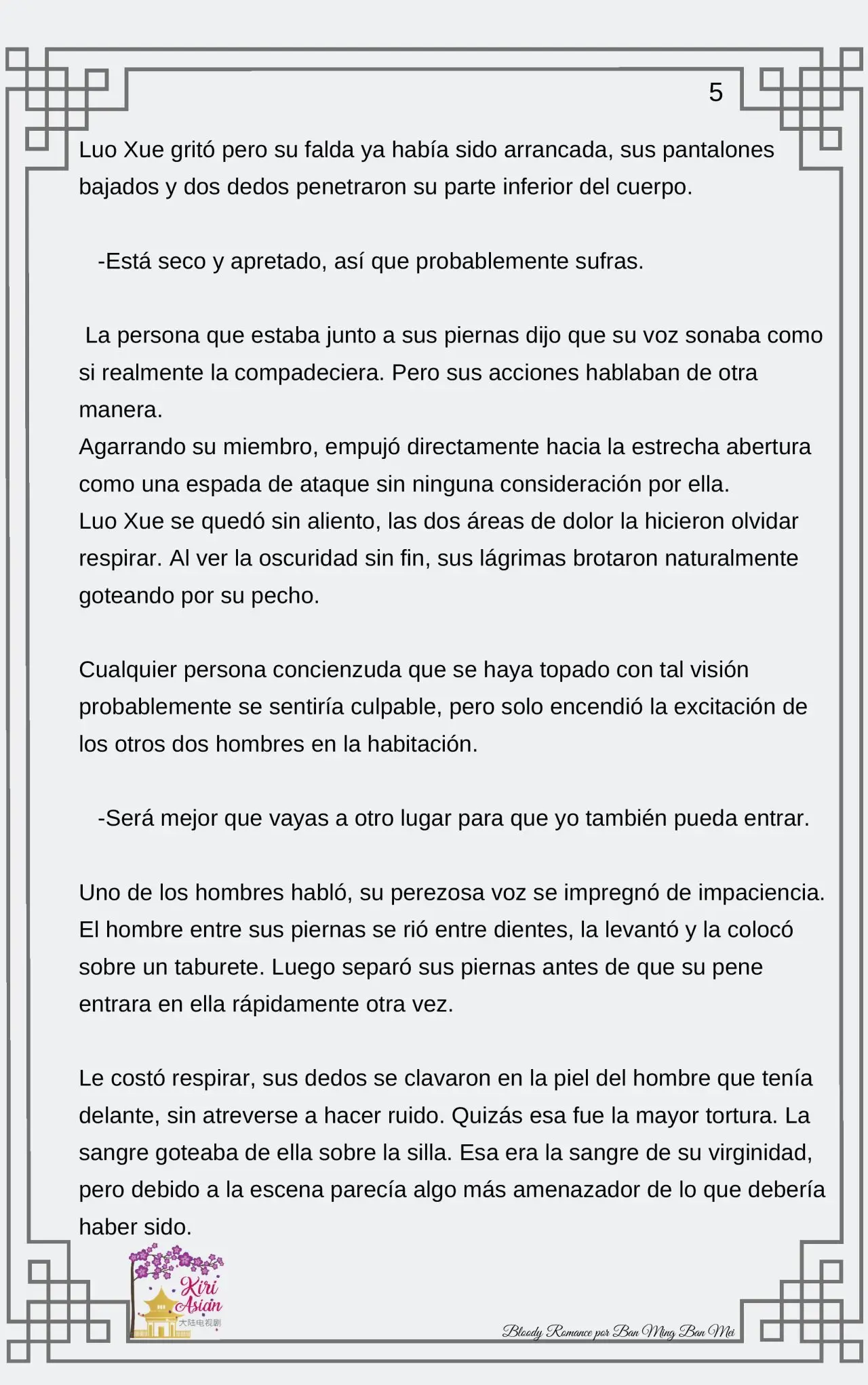 BLOODY ROMANCE - Capítulo 1 - Página 7 - LectorTMOo