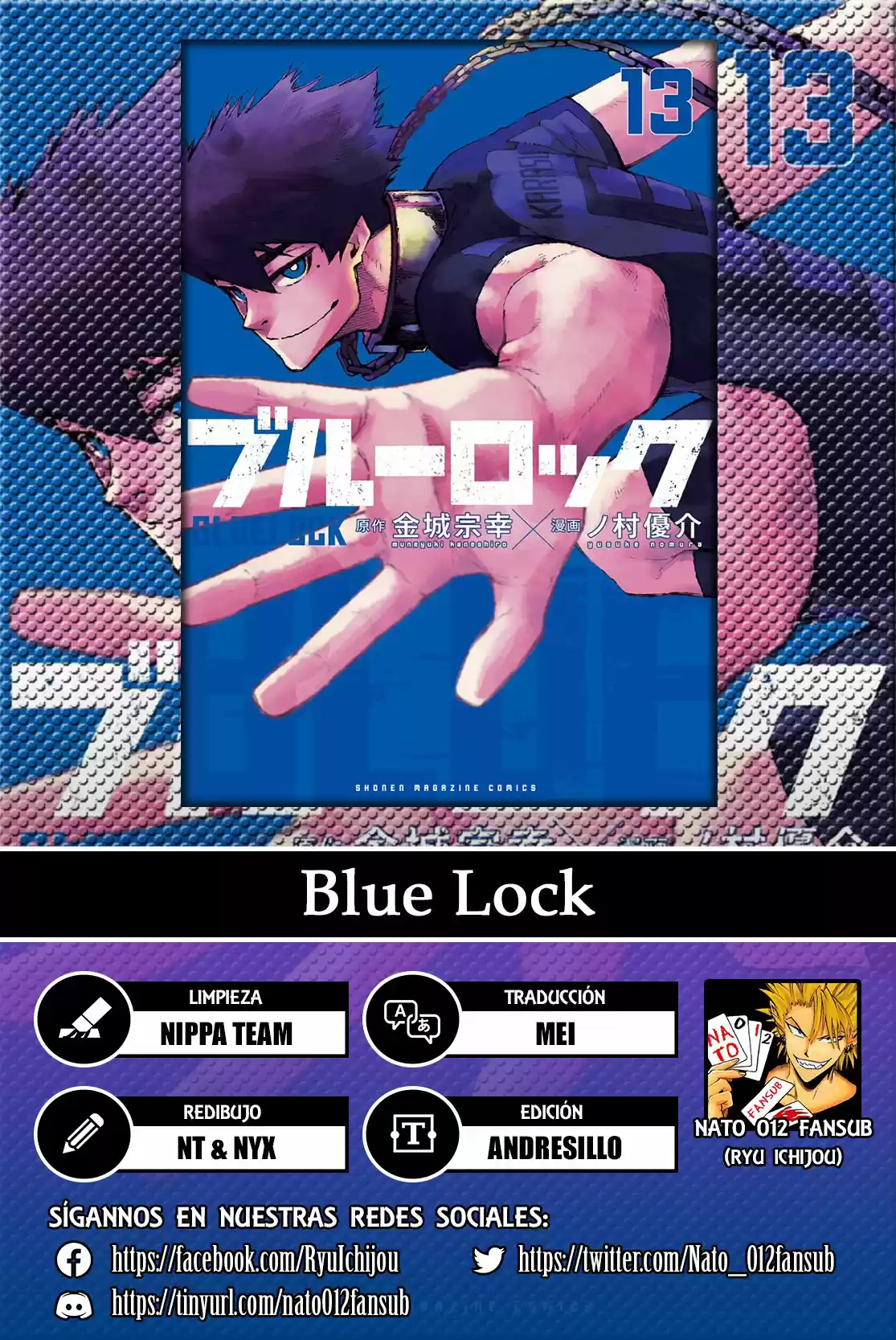 Blue Lock (2018) - Capítulo 109 - Página 1 - LectorTMOo